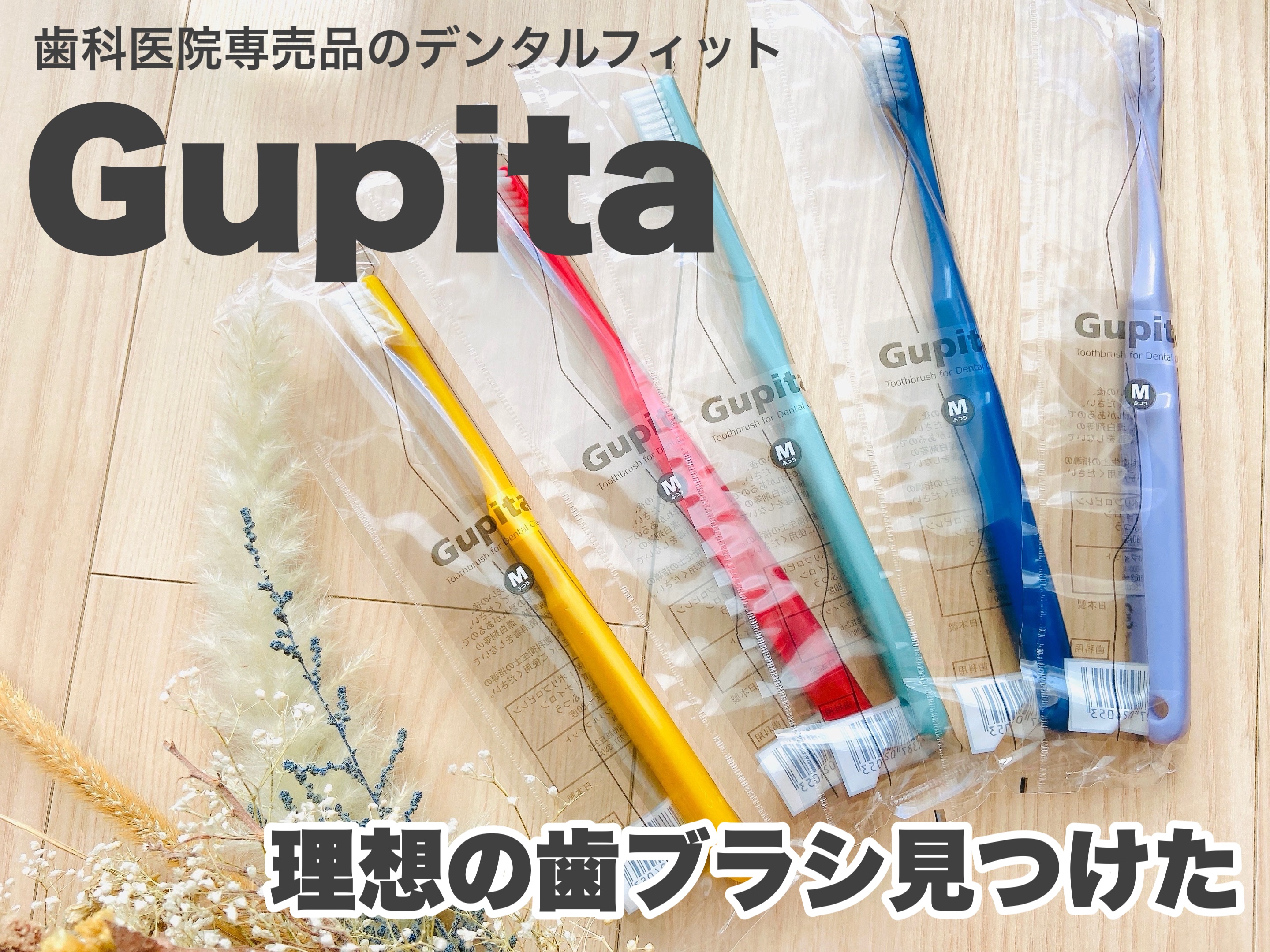 歯科専用 歯ブラシ Gupita グピタ/デンタルフィット/歯ブラシを使ったクチコミ（1枚目）