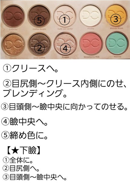 Latte 2/DOMINIQUE COSMETICS/アイシャドウパレットを使ったクチコミ(8枚目)