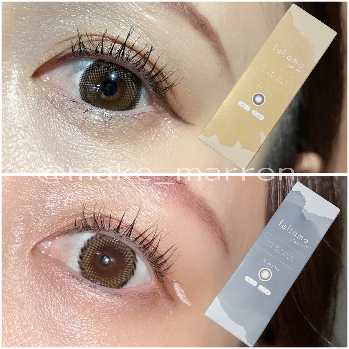 feliamo 1day/feliamo/ワンデー（１DAY）カラコンを使ったクチコミ（1枚目）