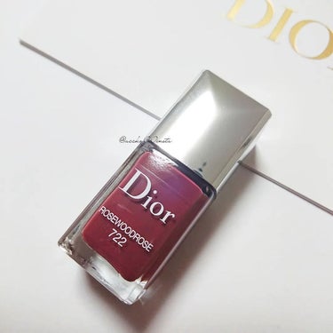 ディオール ヴェルニ 722 ローズウッドローズ（生産終了）/Dior/マニキュアを使ったクチコミ（2枚目）