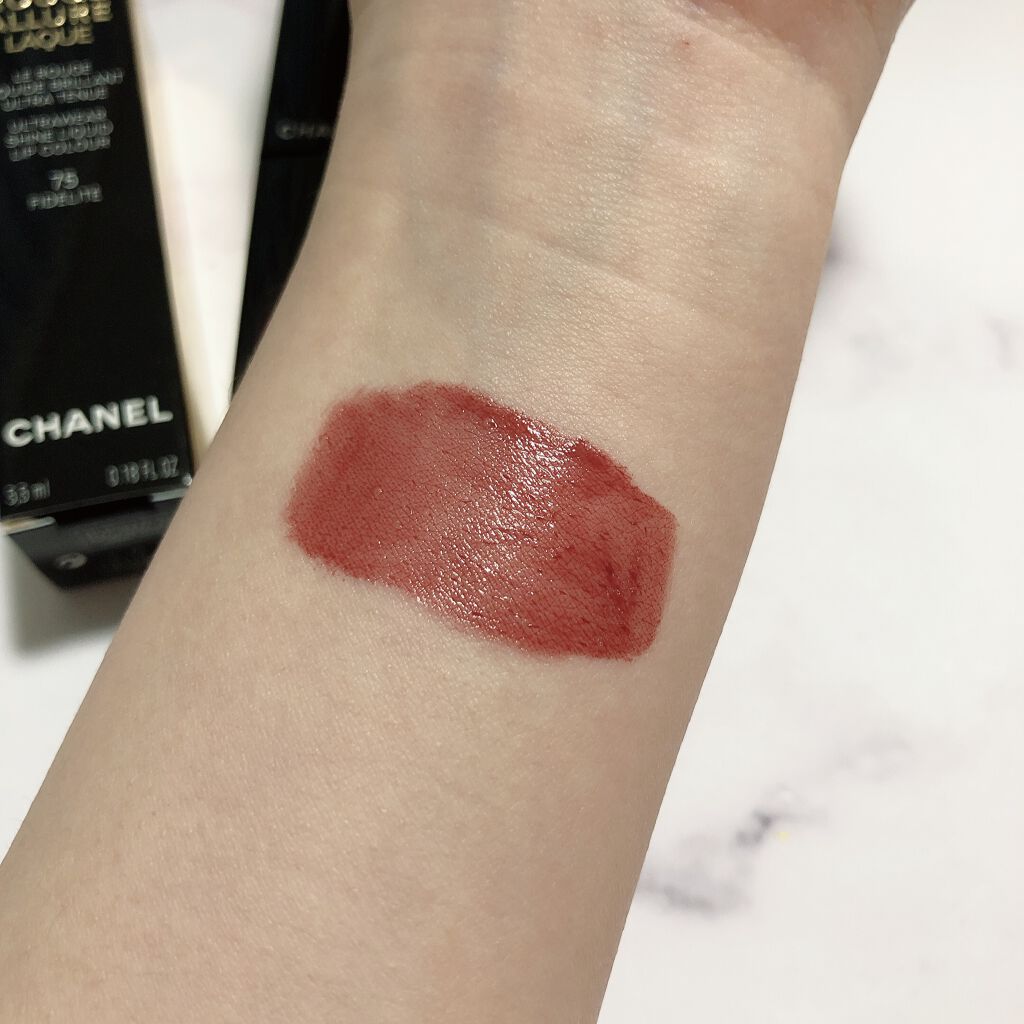 ルージュ アリュール ラック/CHANEL/口紅を使ったクチコミ(5枚目)