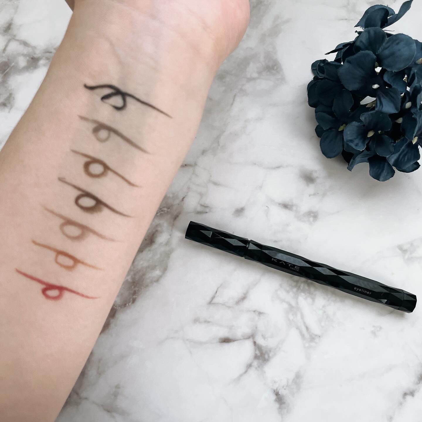 スーパーシャープライナーEX4.0 BR-5(レフィル)(My Kao Mall限定色)/KATE/リキッドアイライナーを使ったクチコミ（1枚目）