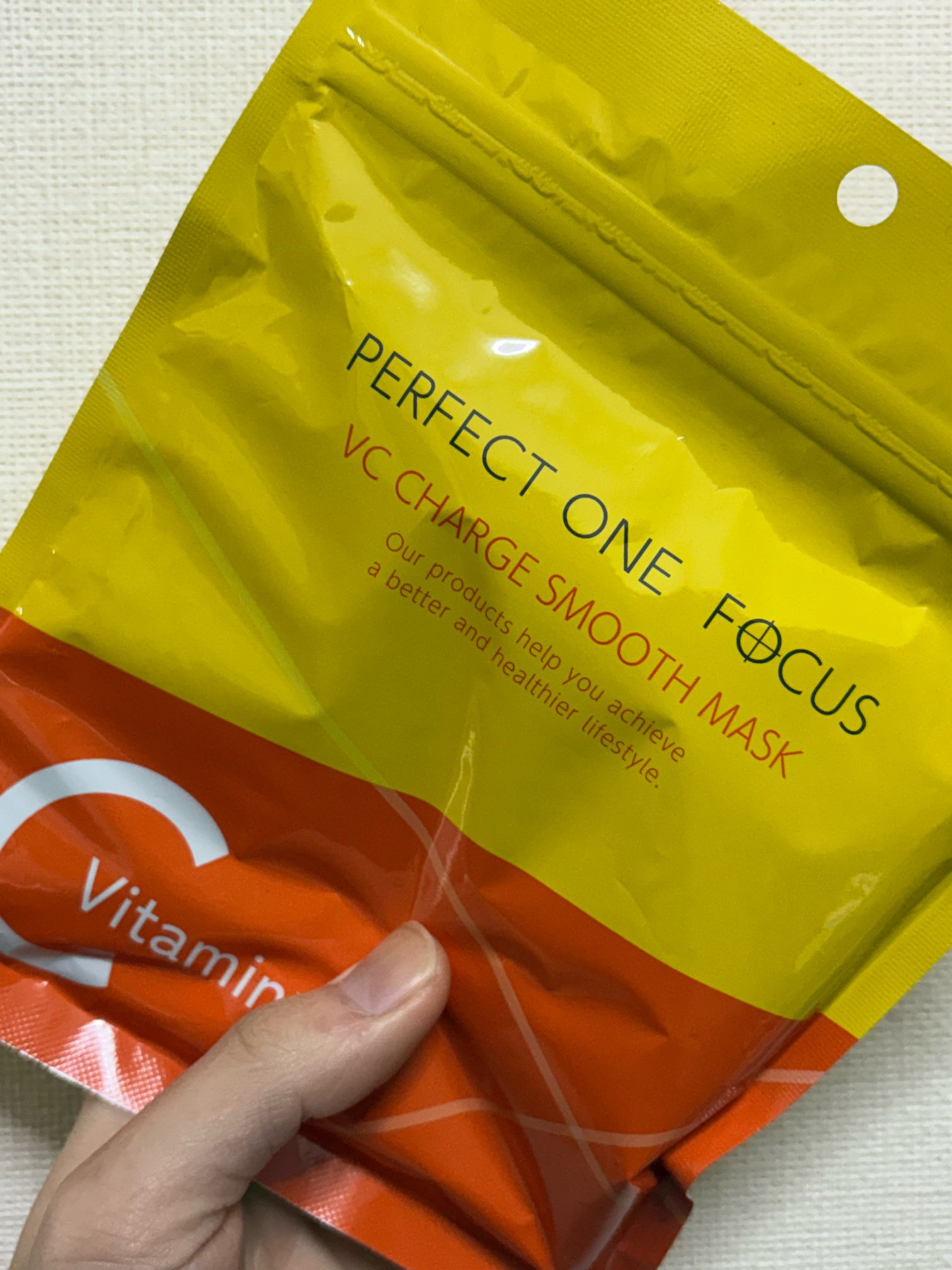 VCチャージ スムースマスク/PERFECT ONE  FOCUS/シートマスク・パックを使ったクチコミ（1枚目）
