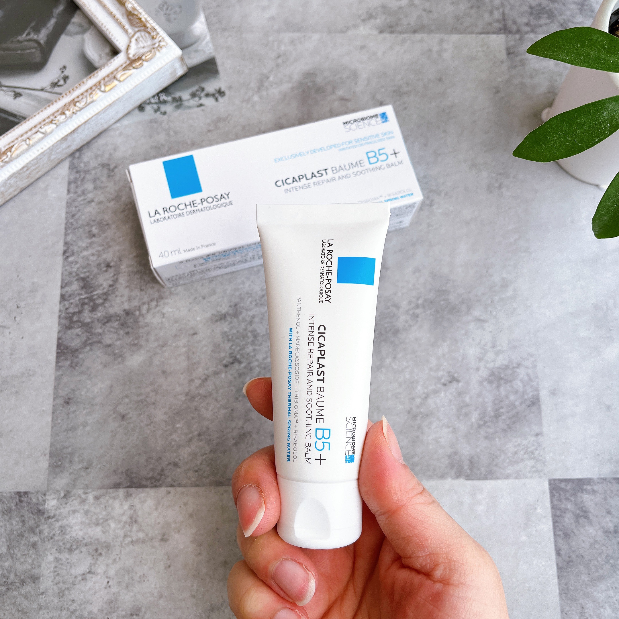 シカプラスト リペアクリーム B5+	/ラ ロッシュ ポゼ/フェイスクリームを使ったクチコミ（2枚目）