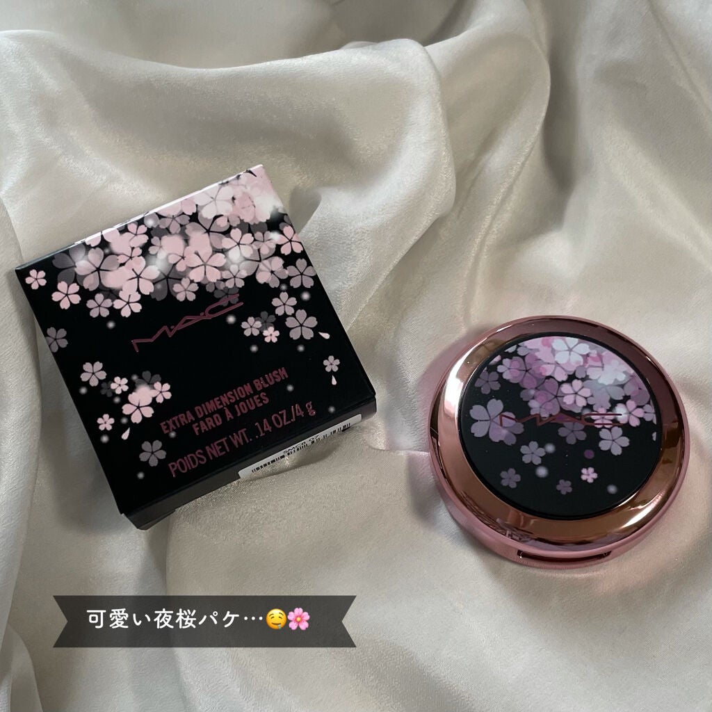 エクストラ ディメンション ブラッシュ M·A·C BLACK CHERRY/M・A・C/パウダーチークを使ったクチコミ(2枚目)