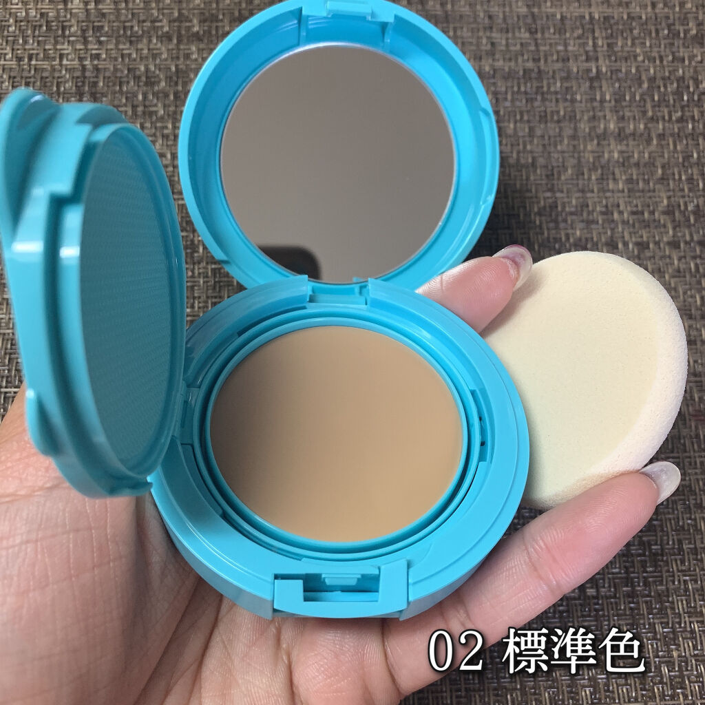 カバーステイＷＰファンデーションＵＶ 02（オークル-C相当）/コフレドール/パウダーファンデーションを使ったクチコミ（2枚目）