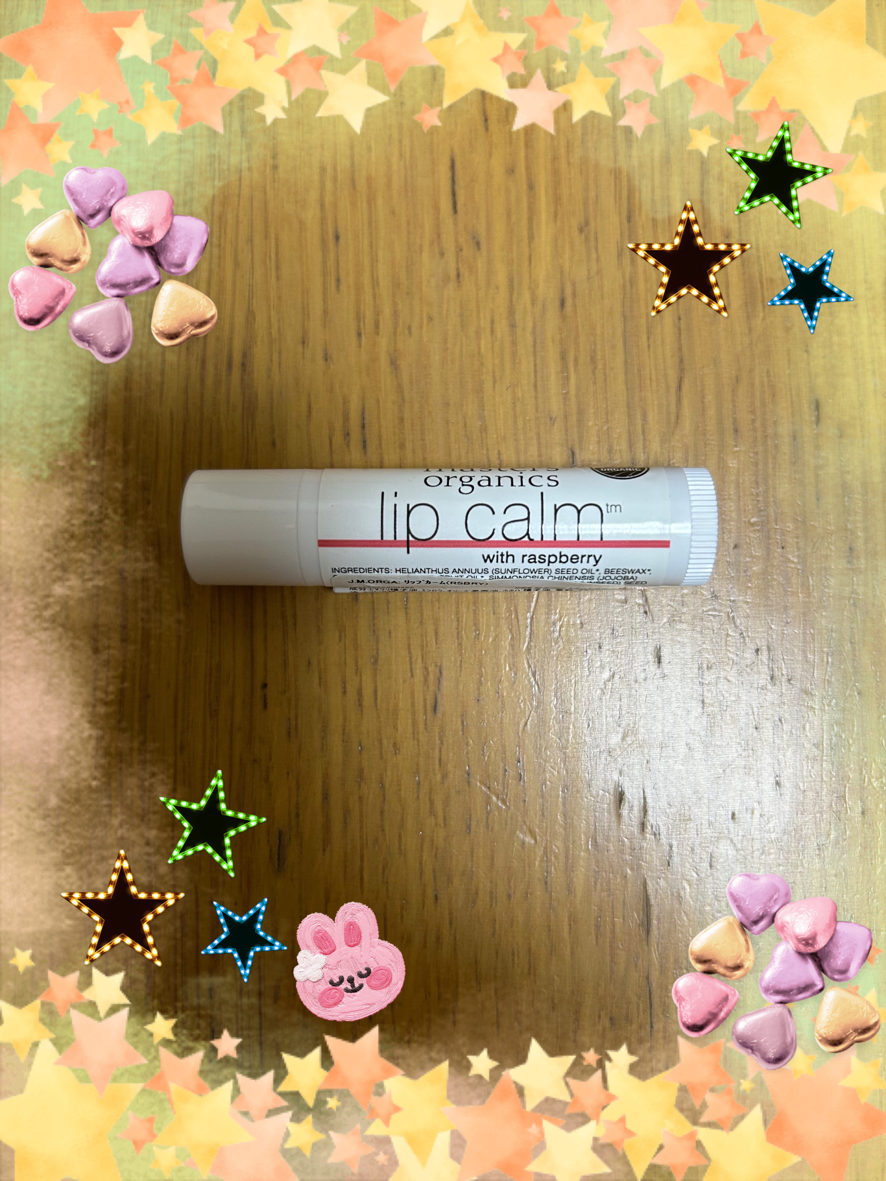 リップカーム ラズベリー/john masters organics/リップクリームを使ったクチコミ（1枚目）