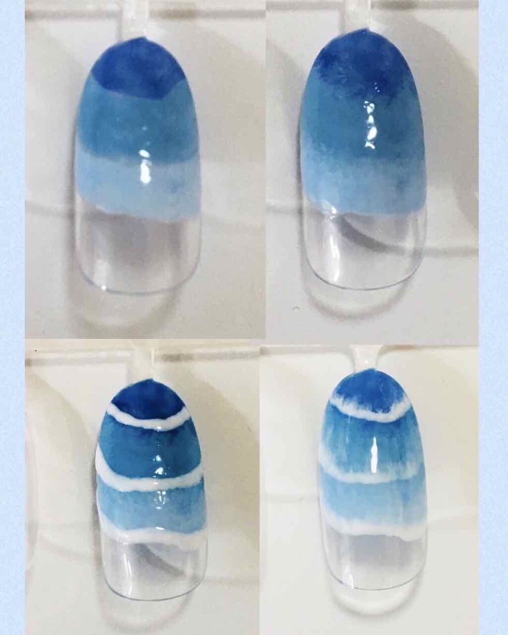 クリアネイルチップ/セリア/ネイルチップ・パーツを使ったクチコミ（2枚目）