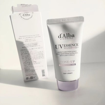 ダルバ ウォータフル トーンアップ サンクリーム(パープル)/ダルバ/日焼け止めクリームを使ったクチコミ(5枚目)