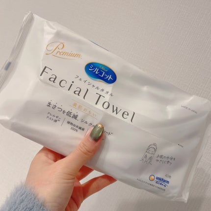 シルコットフェイシャルタオル 素肌おもい プレミアム/シルコット/クレンジングタオルを使ったクチコミ(1枚目)