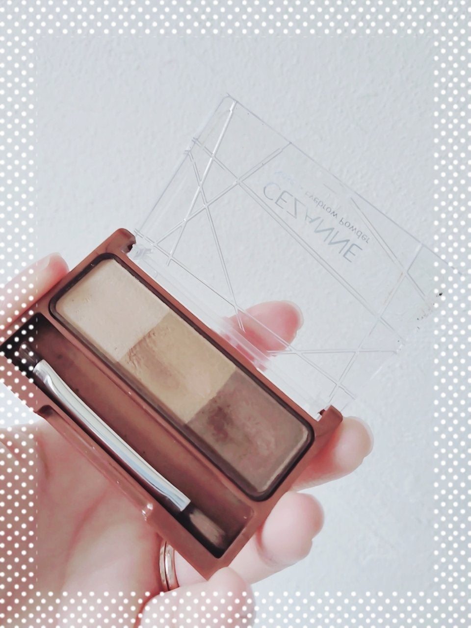 ノーズ&アイブロウパウダー/CEZANNE/パウダーアイブロウを使ったクチコミ(1枚目)