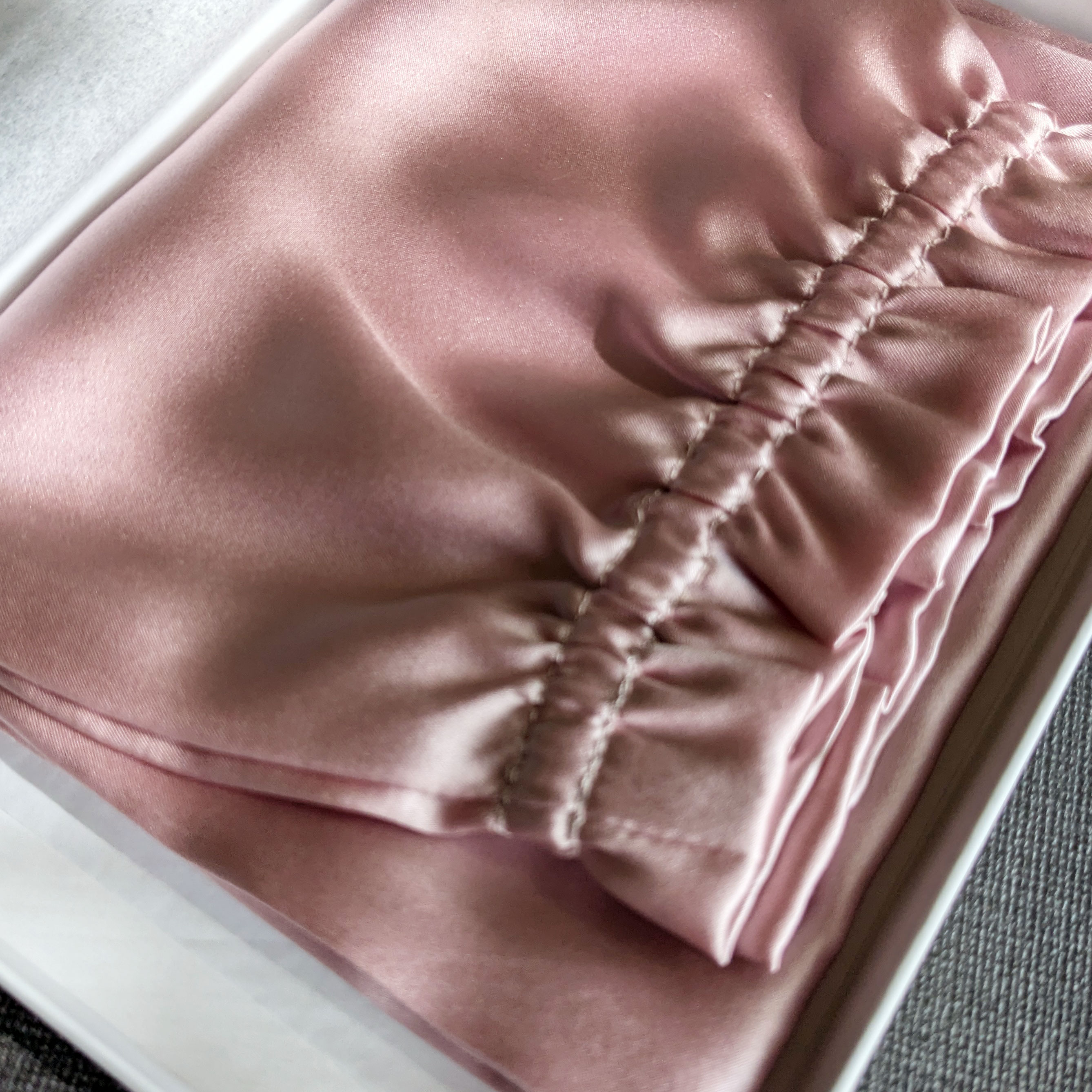 シルク ヘアキャップ ロングヘア用/SEAWIND/ヘアケアグッズを使ったクチコミ（3枚目）