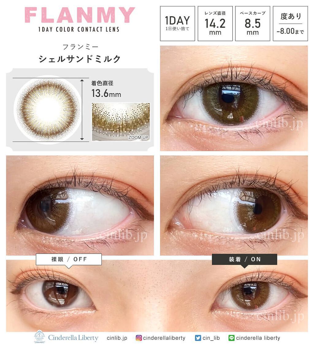 FLANMY 1day/FLANMY/ワンデー(1DAY)カラコンを使ったクチコミ(3枚目)