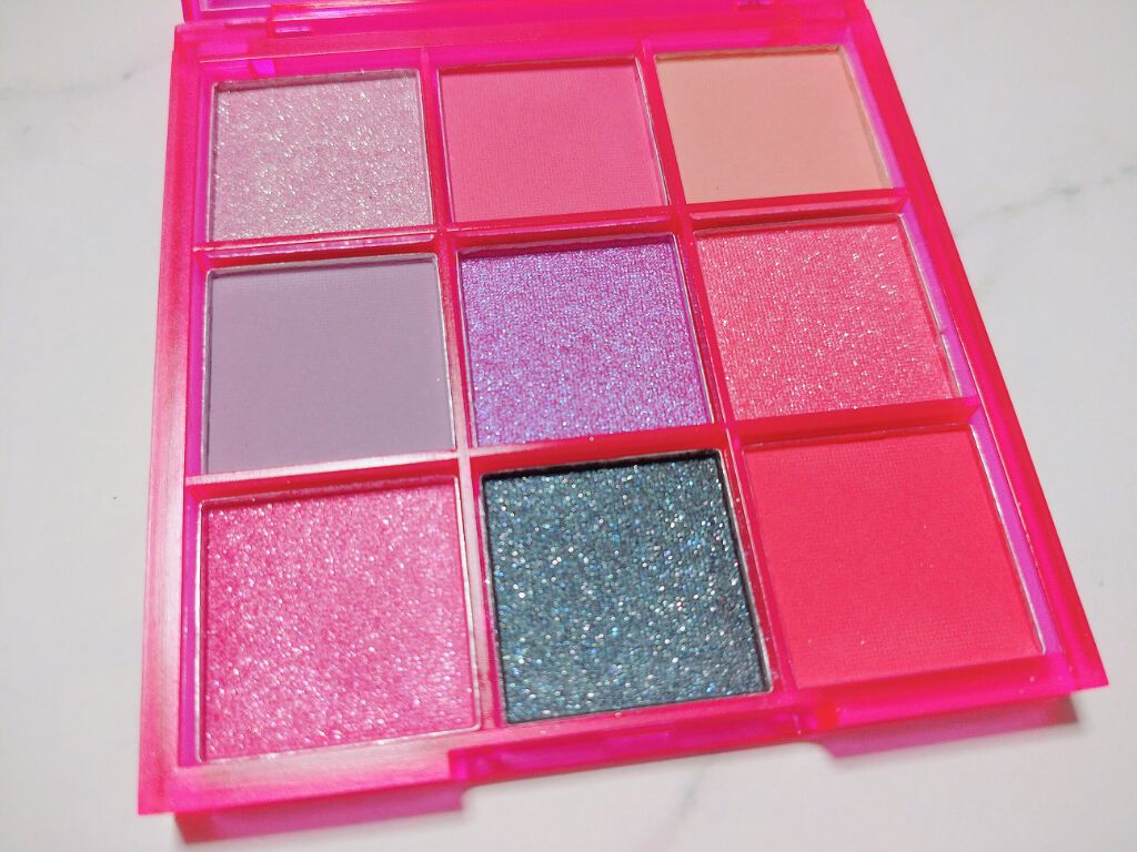 UR GLAM BLOOMING EYE COLOR PALETTE/U R GLAM/アイシャドウパレットを使ったクチコミ(2枚目)