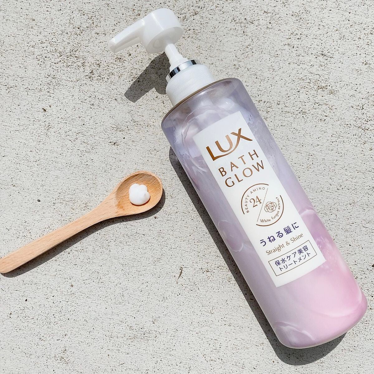 バスグロウ ストレート&シャイン シャンプー/トリートメント/LUX/市販シャンプーを使ったクチコミ(5枚目)