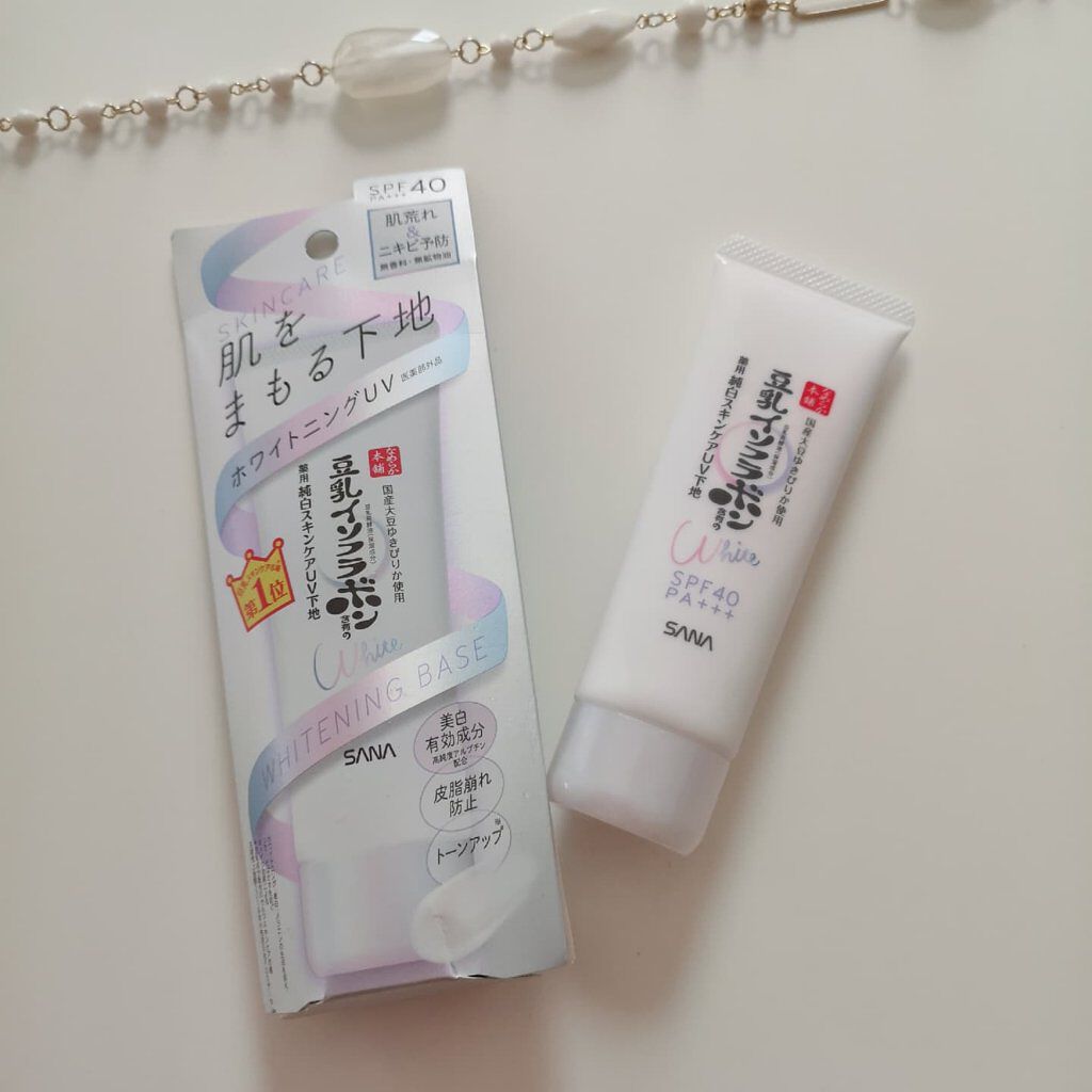 薬用美白スキンケアUV下地/なめらか本舗/化粧下地を使ったクチコミ（2枚目）