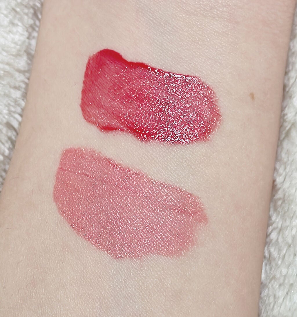 ジューシーラスティングティント/rom&nd/リップティントを使ったクチコミ(3枚目)