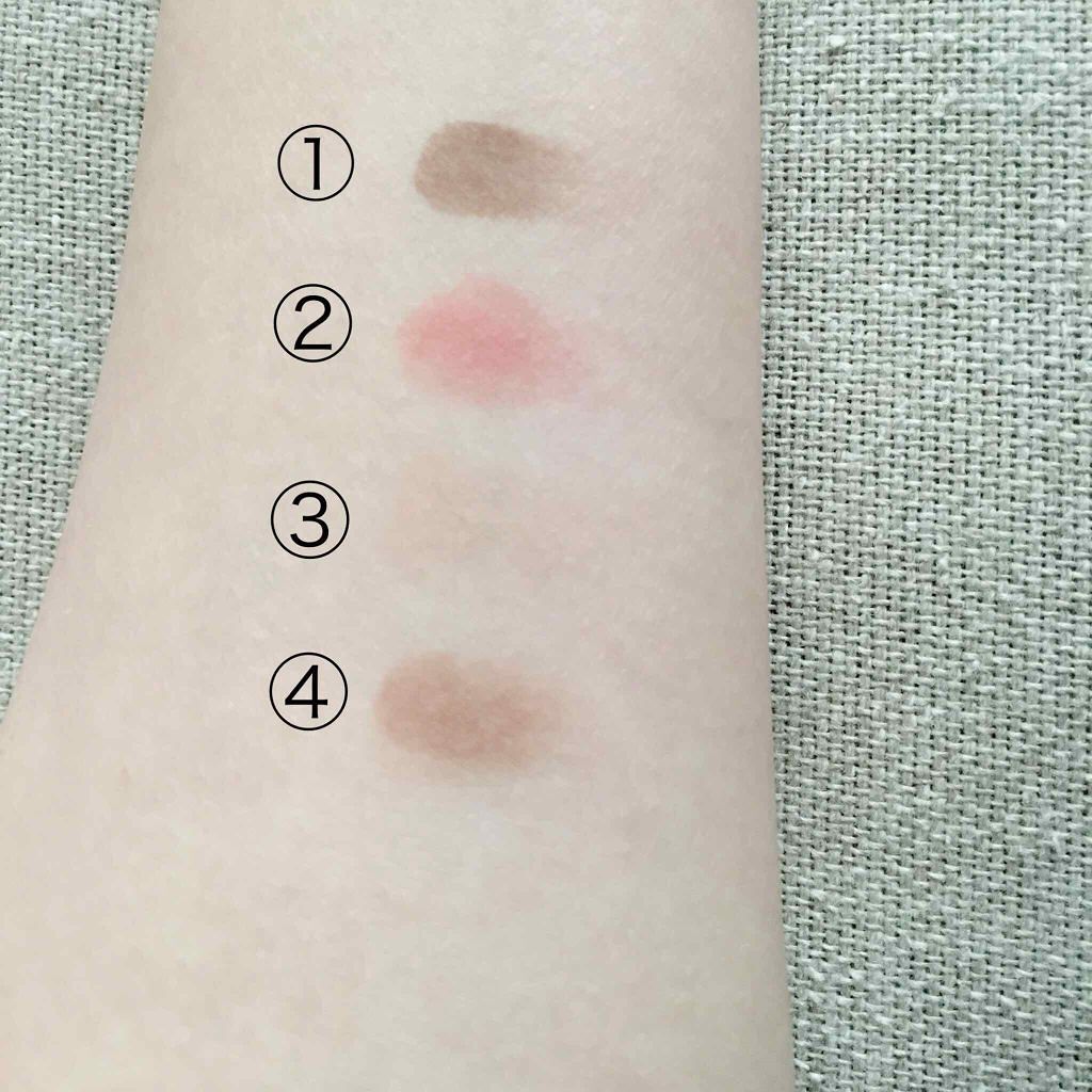 リシェ カラーリング アイブロウパウダー/Visée/パウダーアイブロウを使ったクチコミ（2枚目）