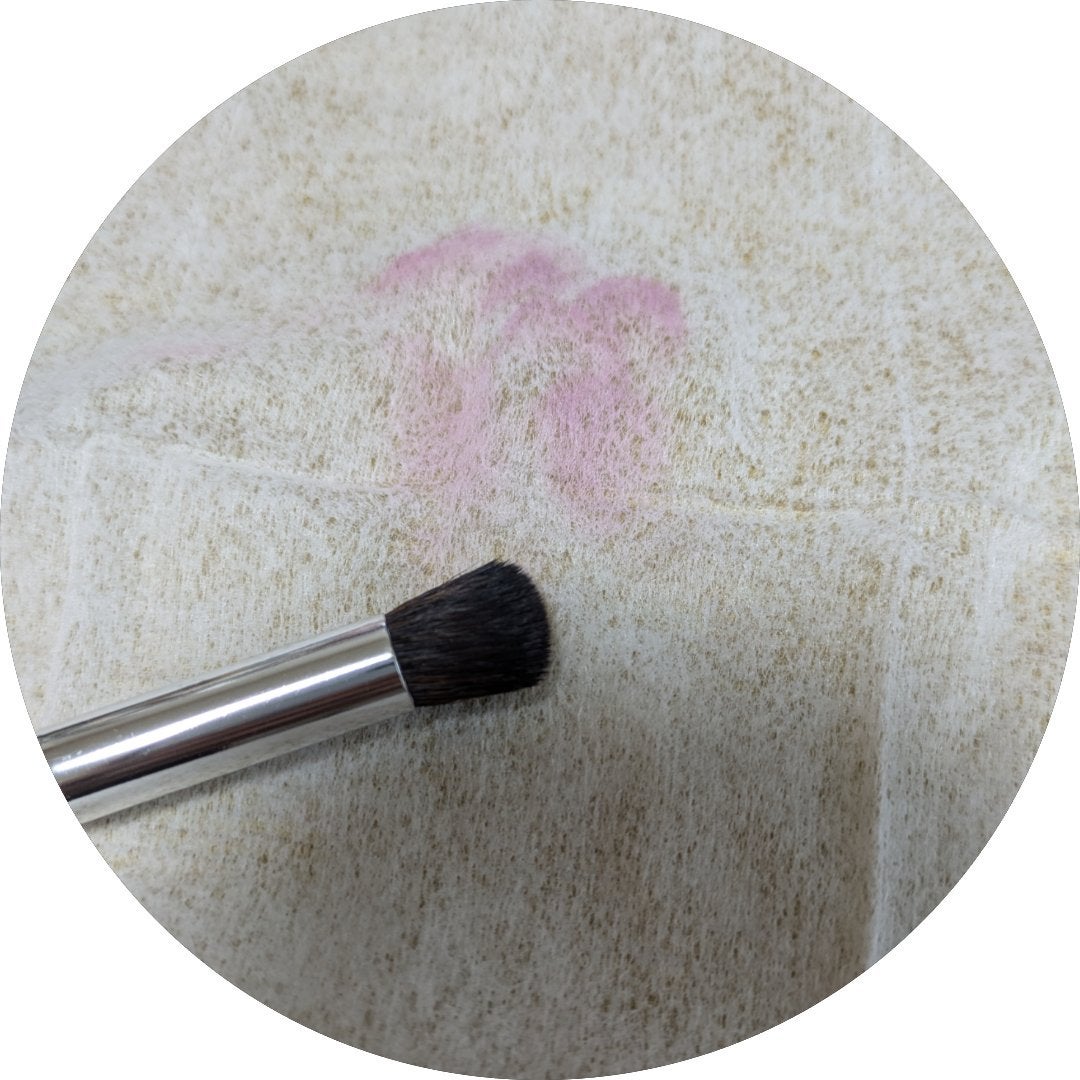 &. メイクブラシクリーナーシート/DAISO/その他化粧小物を使ったクチコミ(4枚目)