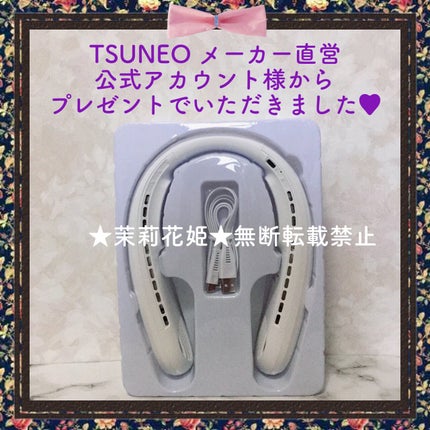 茉莉花姫 on LIPS 「【商品説明】商品名:VAGAVクーリングネックファンF15カラ..」(5枚目)