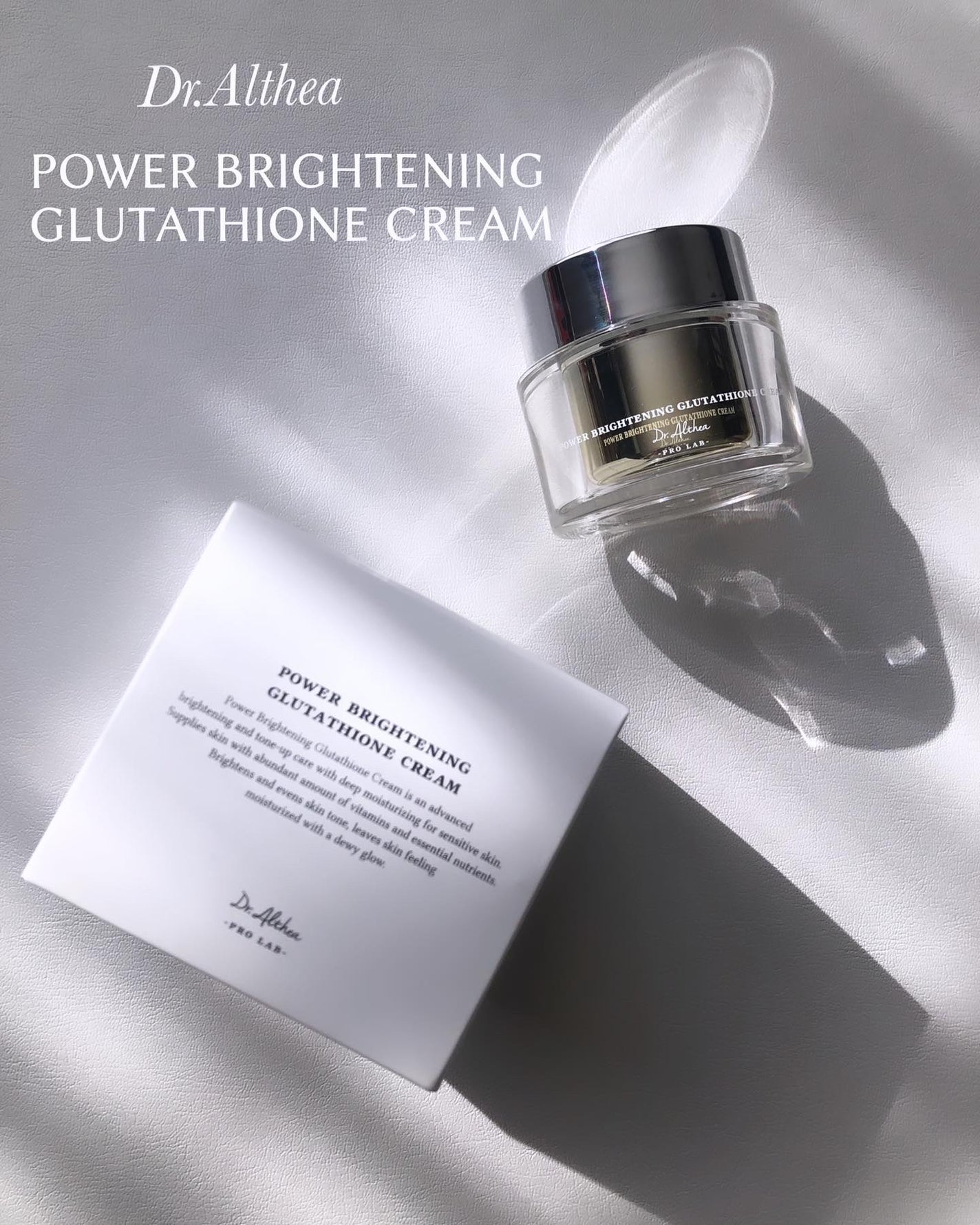 パワーブライトニング グルタチオンクリーム/Dr.Althea/フェイスクリームを使ったクチコミ(1枚目)