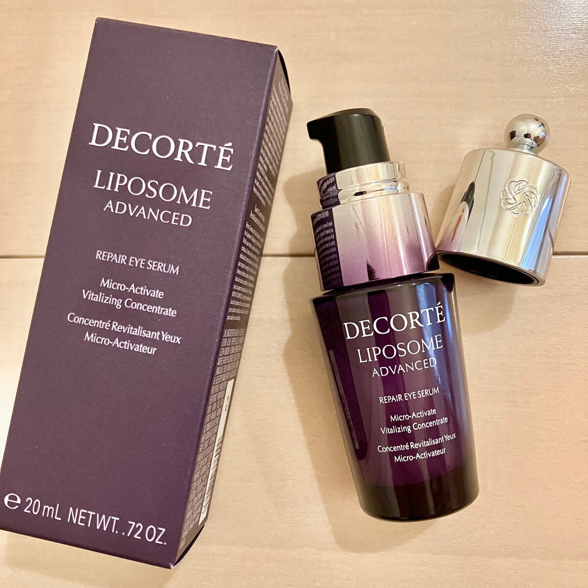 リポソーム アドバンスト リペアアイセラム/DECORTÉ/アイケア・アイクリームを使ったクチコミ(1枚目)