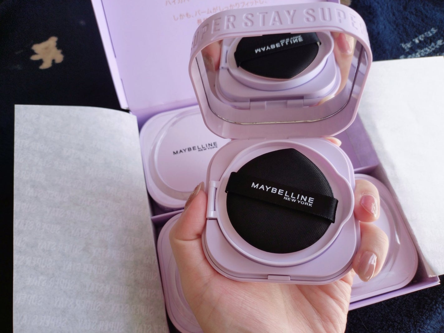 SPステイ クリームパクト ファンデーション/MAYBELLINE NEW YORK/クリーム・エマルジョンファンデーションを使ったクチコミ(3枚目)