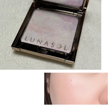 マージングフェースグロウ/LUNASOL/プレストパウダーを使ったクチコミ(4枚目)