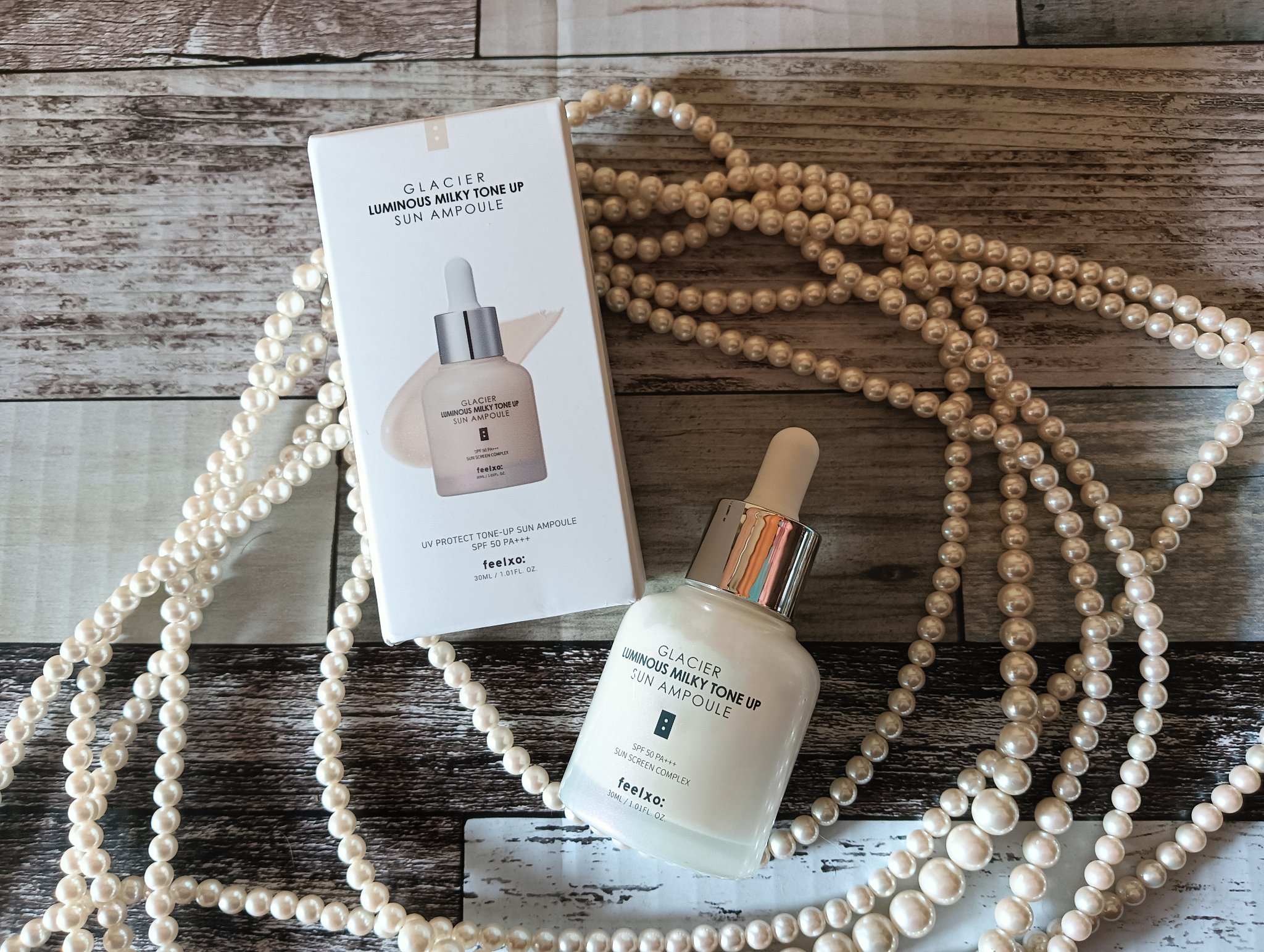 ピルソ ルミナスミルキートーンアップサンアンプル/feelxo/美容液を使ったクチコミ（1枚目）