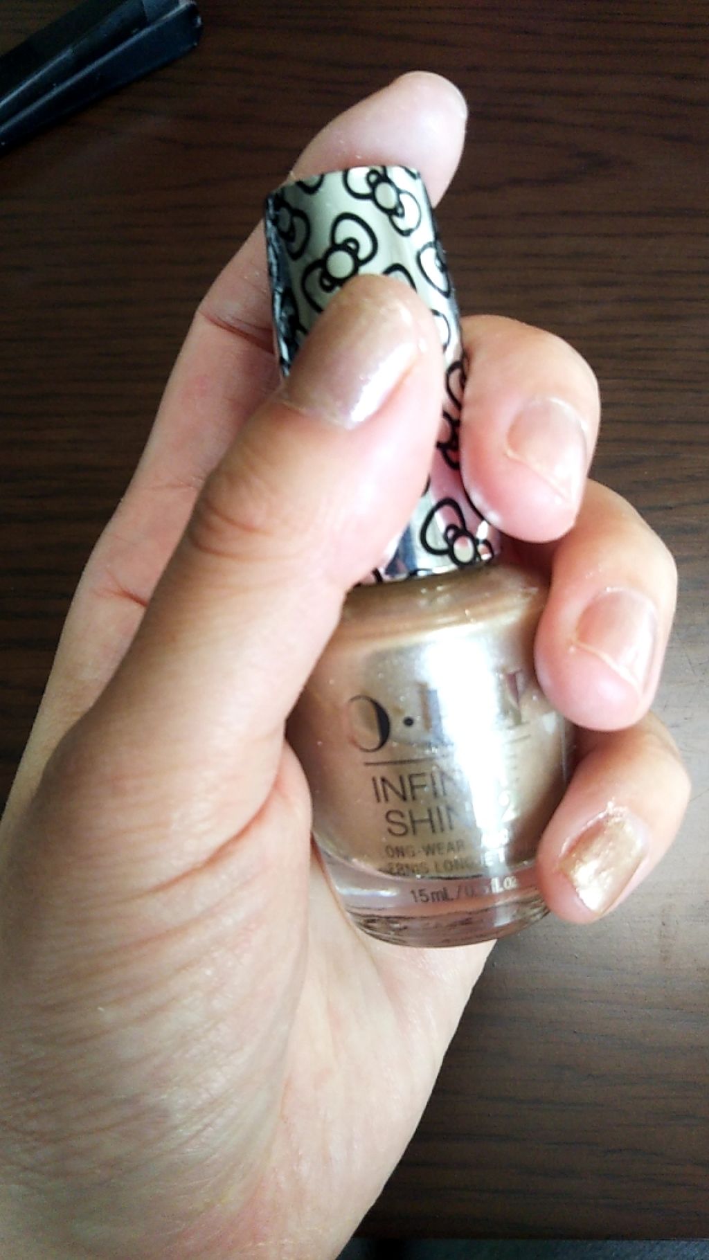 インフィニットシャイン ネイルラッカー/O・P・I/マニキュアを使ったクチコミ（2枚目）