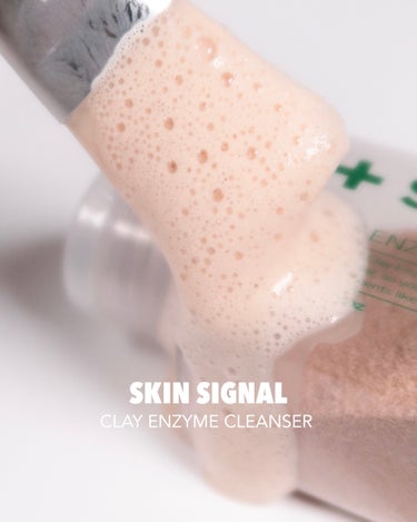 クレイ酵素クレンザー/SKIN SIGNAL/洗顔パウダーを使ったクチコミ（4枚目）