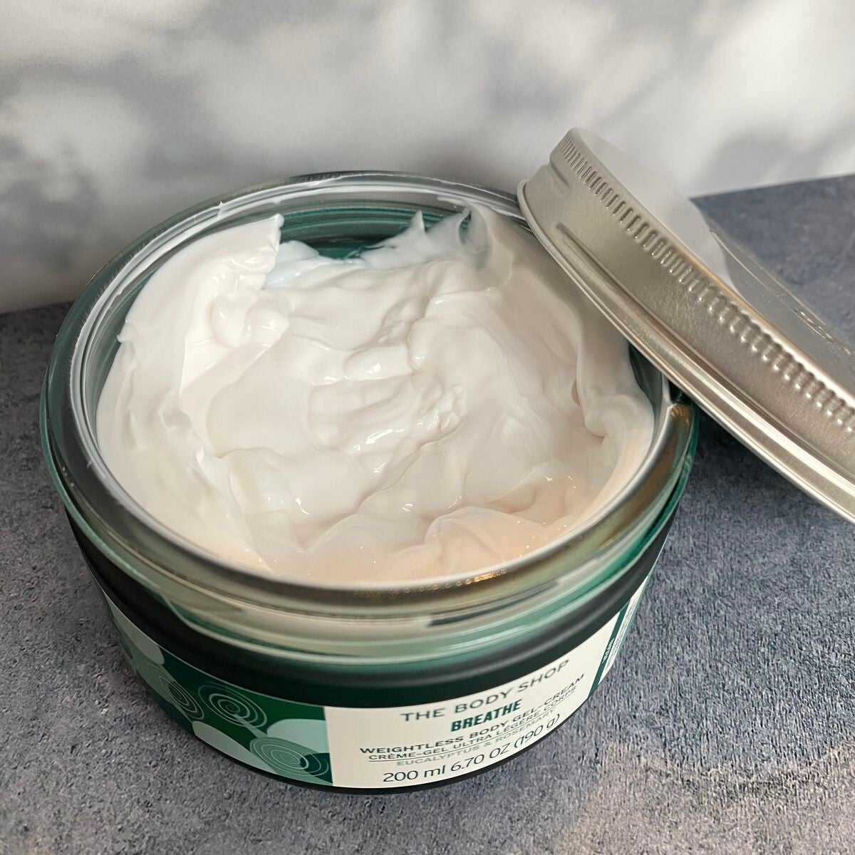 ウェルネス ボディジェルクリーム ユーカリ& ローズマリー/THE BODY SHOP/ボディクリームを使ったクチコミ(2枚目)