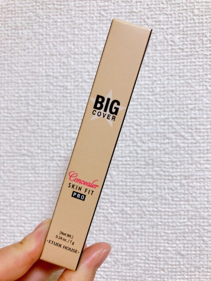 ビッグカバーフィットコンシーラー/ETUDE/リキッドコンシーラーを使ったクチコミ(2枚目)