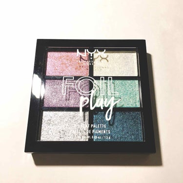 NYX Professional Makeup フォイルプレイ ピグメント パレットのクチコミ「FPPIGP02

店頭で目に入り購入しました！！

とっても可愛い色味だけど、ちょっと使える.....」（1枚目）