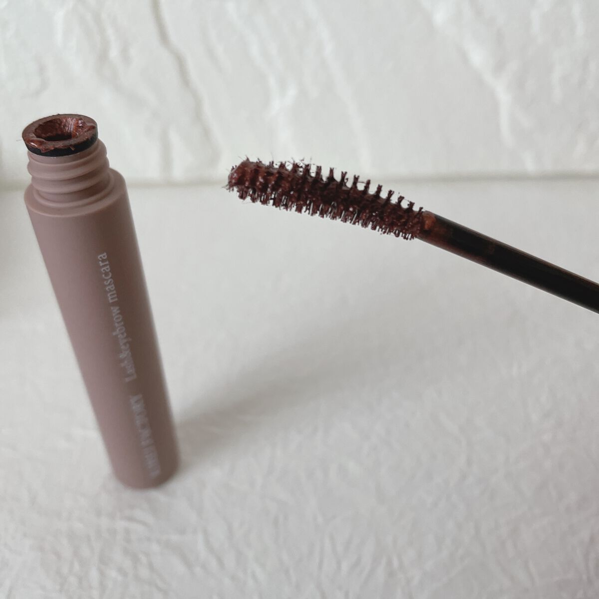 ラッシュ&アイブロウマスカラ 02 ラフテラコッタ/KIREI FACTORY/マスカラを使ったクチコミ（2枚目）