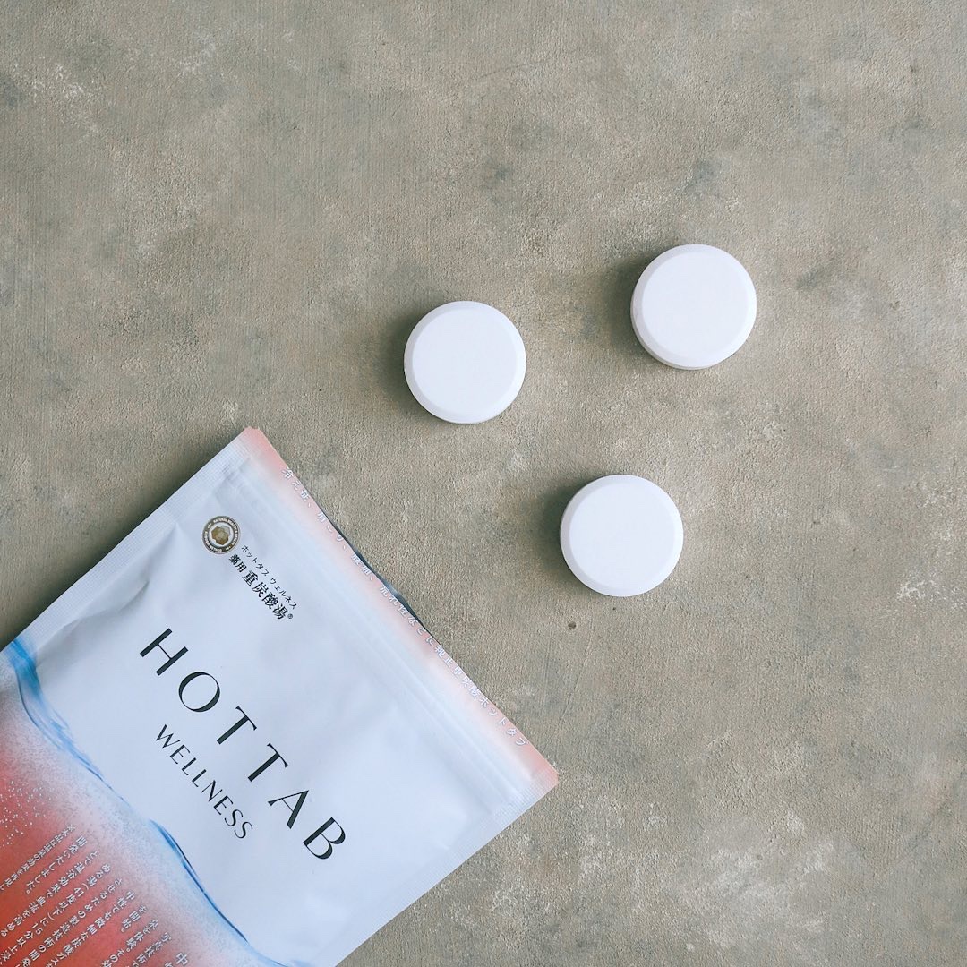 薬用 HOT TAB WELLNESS  9錠/HOT TAB/炭酸系入浴剤を使ったクチコミ（3枚目）