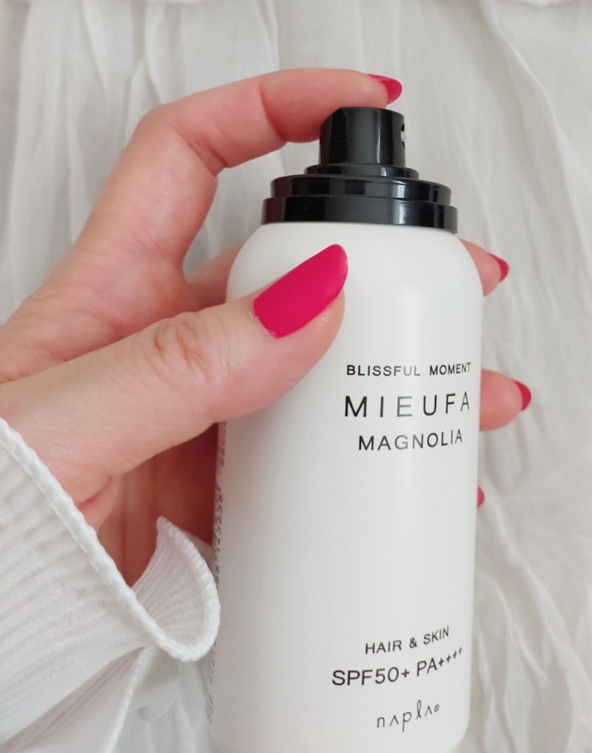 ミーファ フレグランスUVスプレー シェリーサボン/MIEUFA/日焼け止めミスト・スプレーを使ったクチコミ（2枚目）