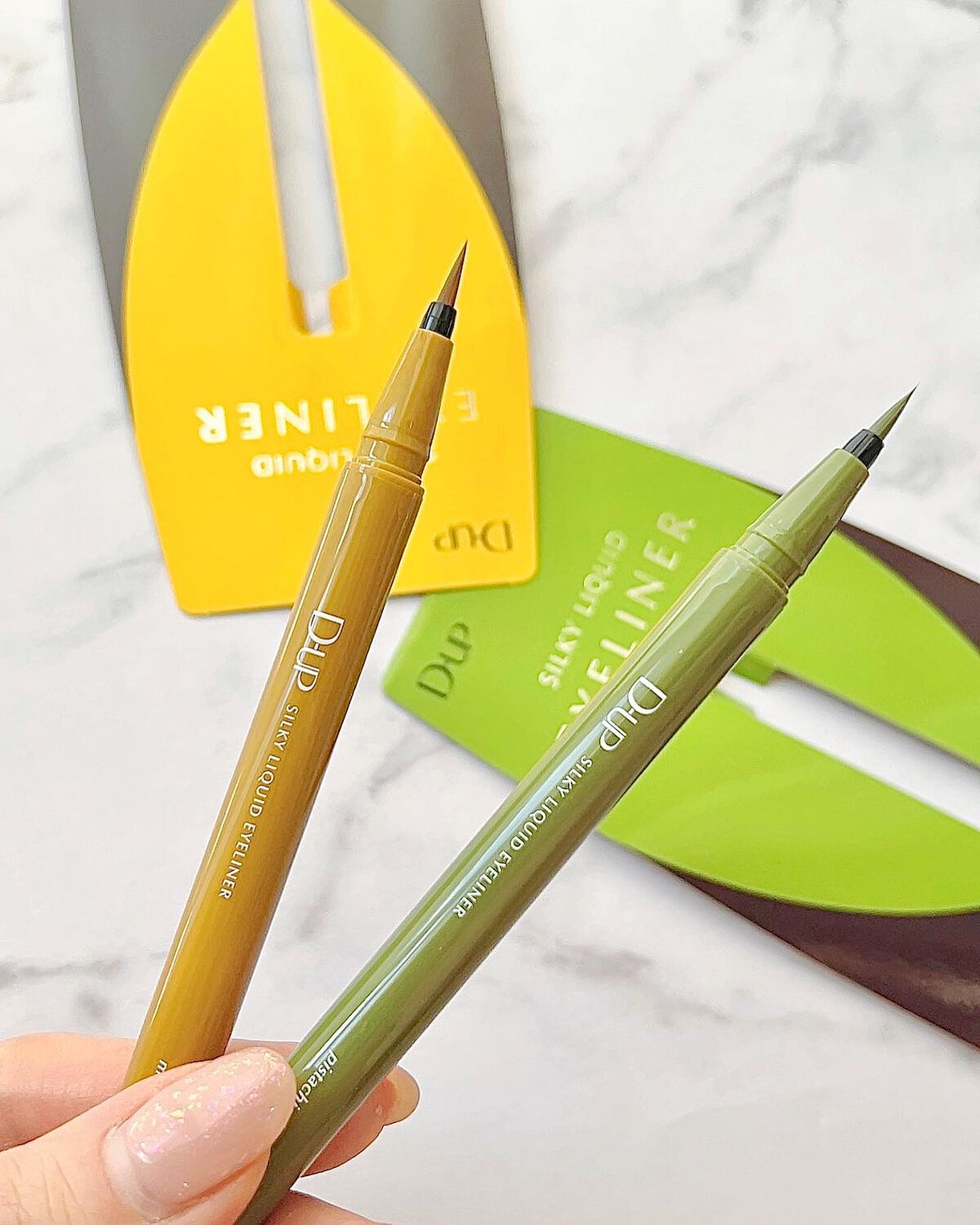 シルキーリキッドアイライナーWP/D-UP/リキッドアイライナーを使ったクチコミ(1枚目)