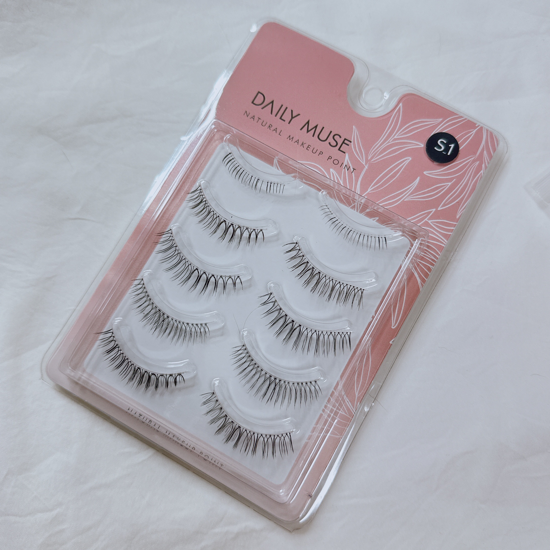つけまつげ s1_trialset（5ペアセット）/DAILY MUSE/つけまつげを使ったクチコミ（1枚目）
