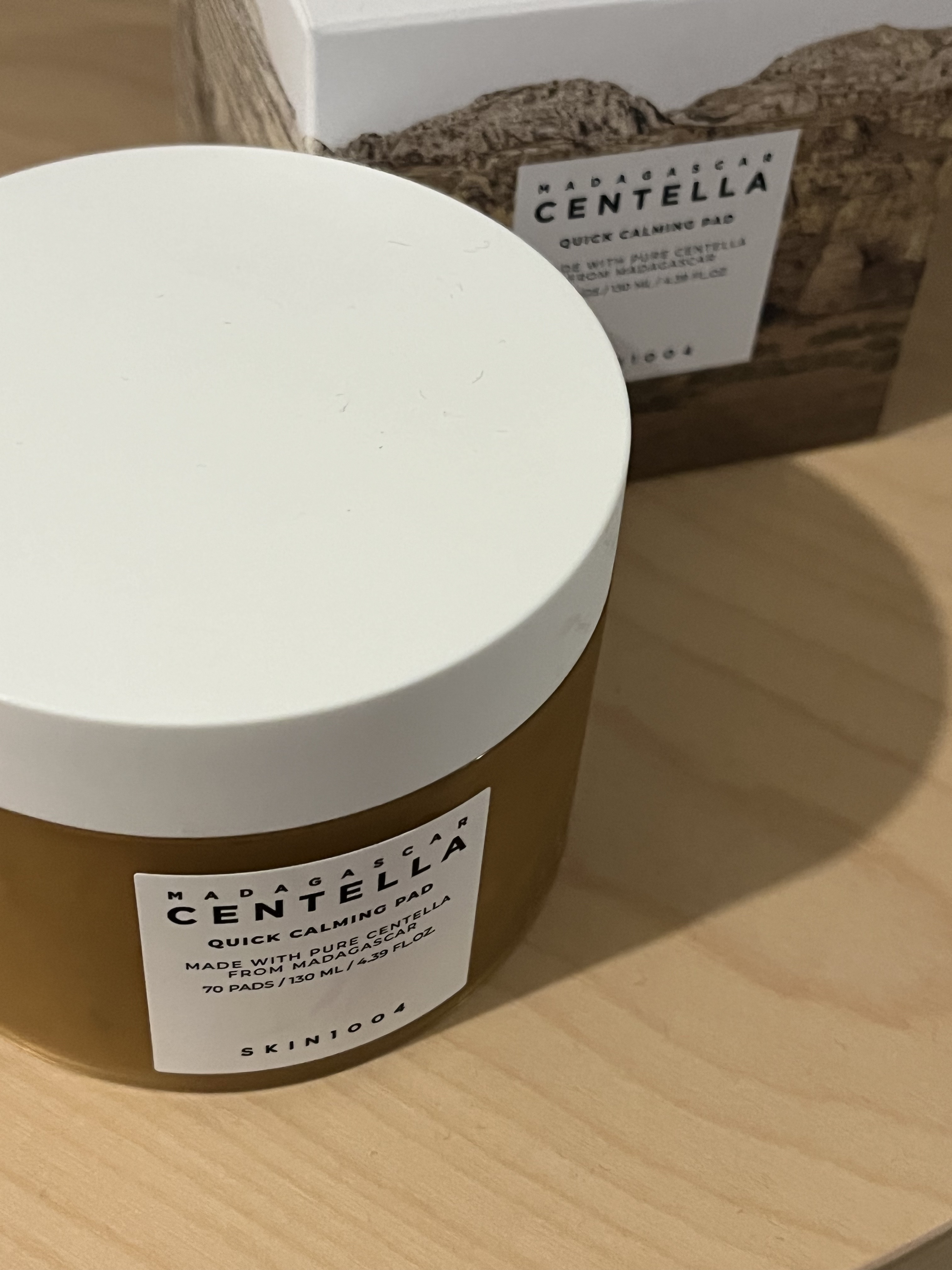 センテラ クイックカーミングパッド/SKIN1004/トナーパッドを使ったクチコミ（1枚目）