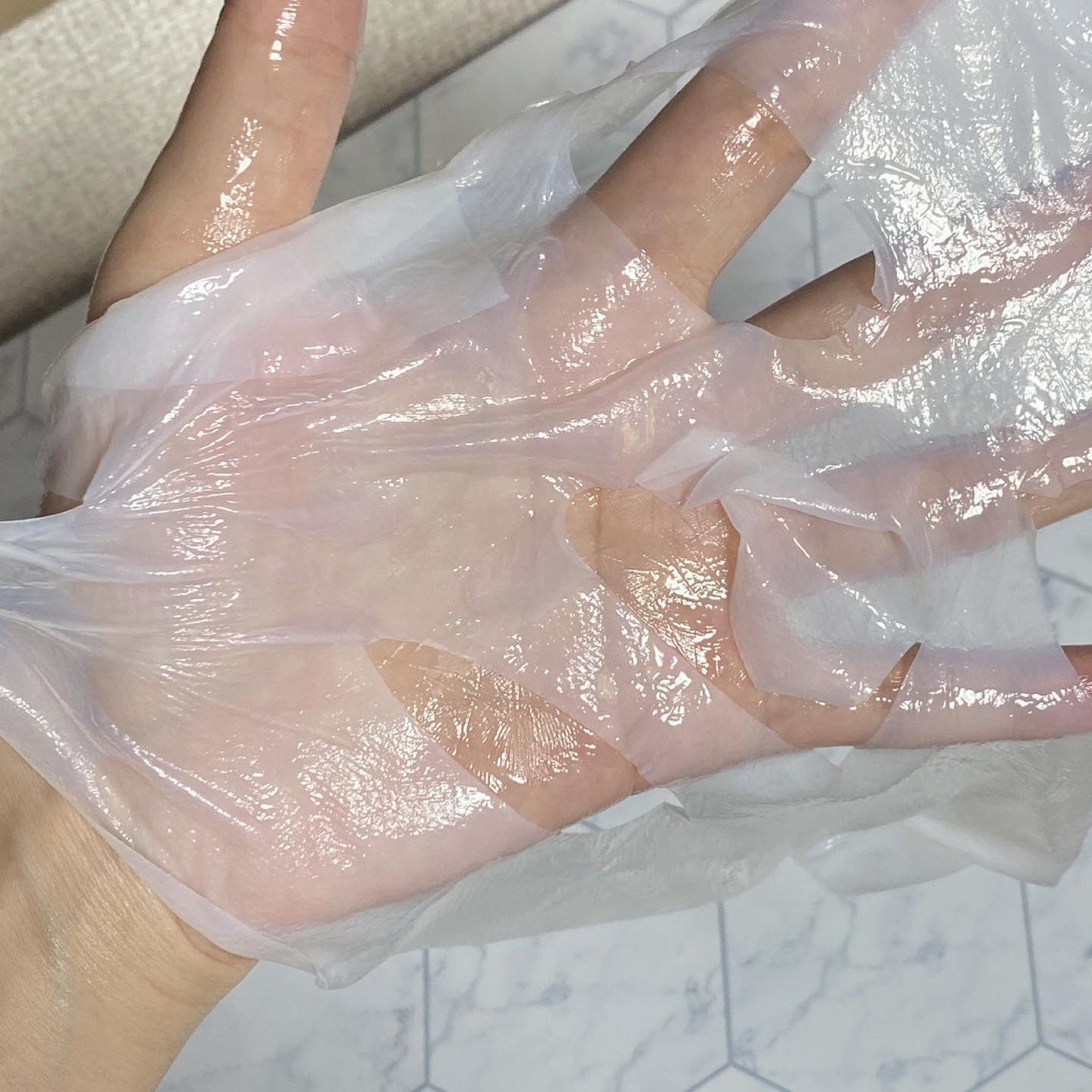 バイオチューン バイオセルロースマスク 高保湿タイプ/クリアターン/シートマスク・パックを使ったクチコミ(4枚目)