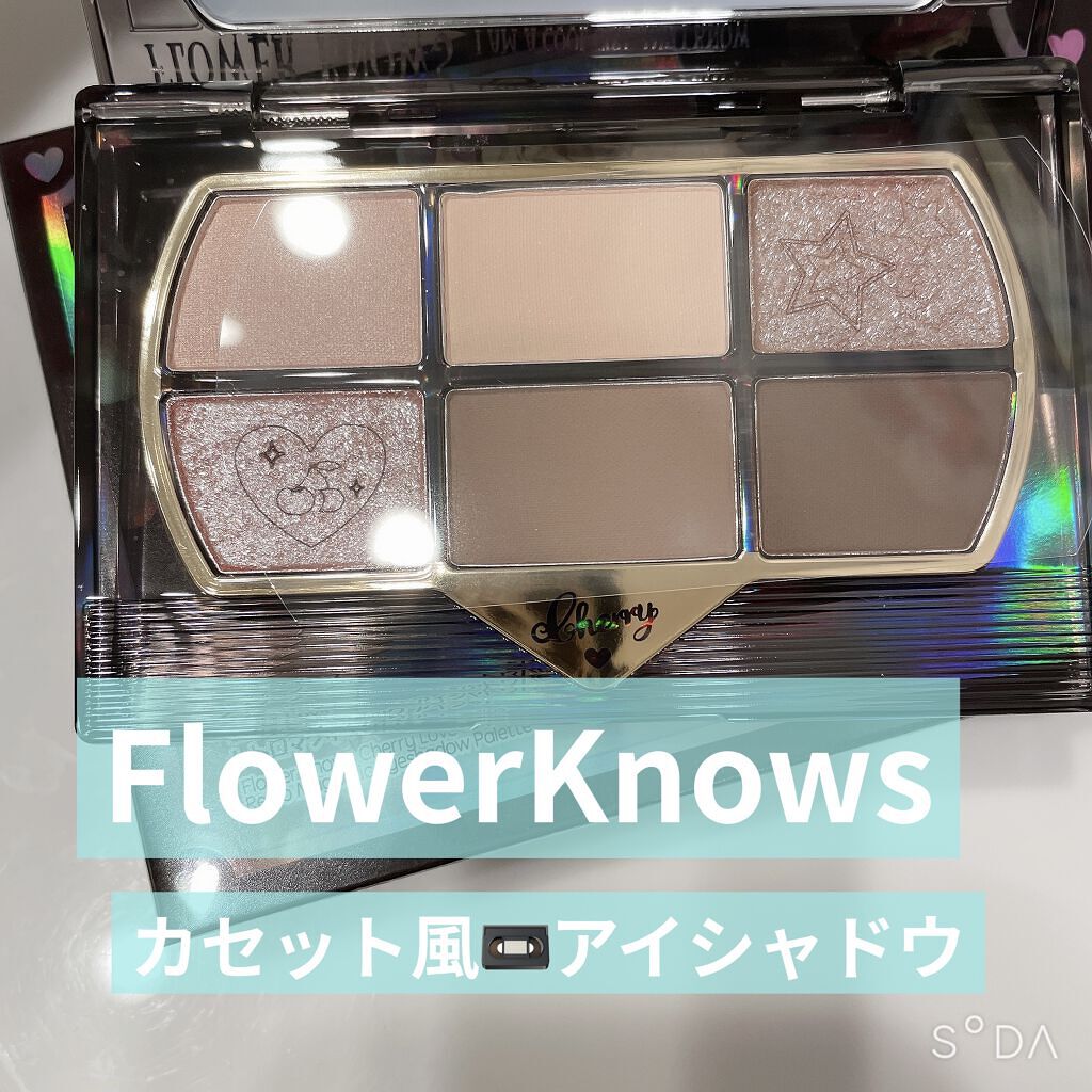 レトロマグネティック アイシャドウパレット 05 バイナルレコード(Vinyl Record)/FlowerKnows/アイシャドウパレットを使ったクチコミ（1枚目）