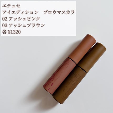 エテュセ アイエディション(ブロウマスカラ)/ettusais/眉マスカラを使ったクチコミ(3枚目)