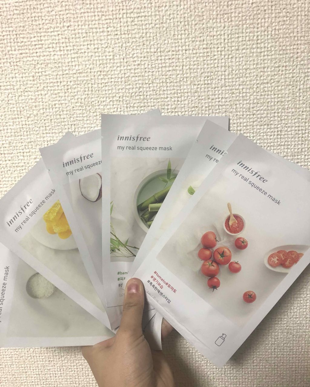 マイリアル スクイーズ マスクシート/innisfree/シートマスク・パックを使ったクチコミ（1枚目）