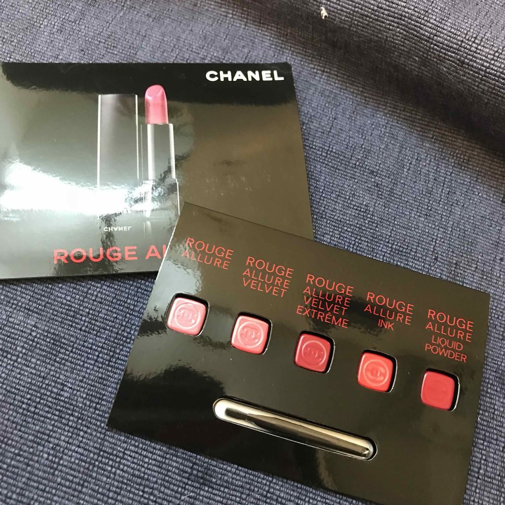 ルージュ アリュール/CHANEL/口紅を使ったクチコミ（1枚目）