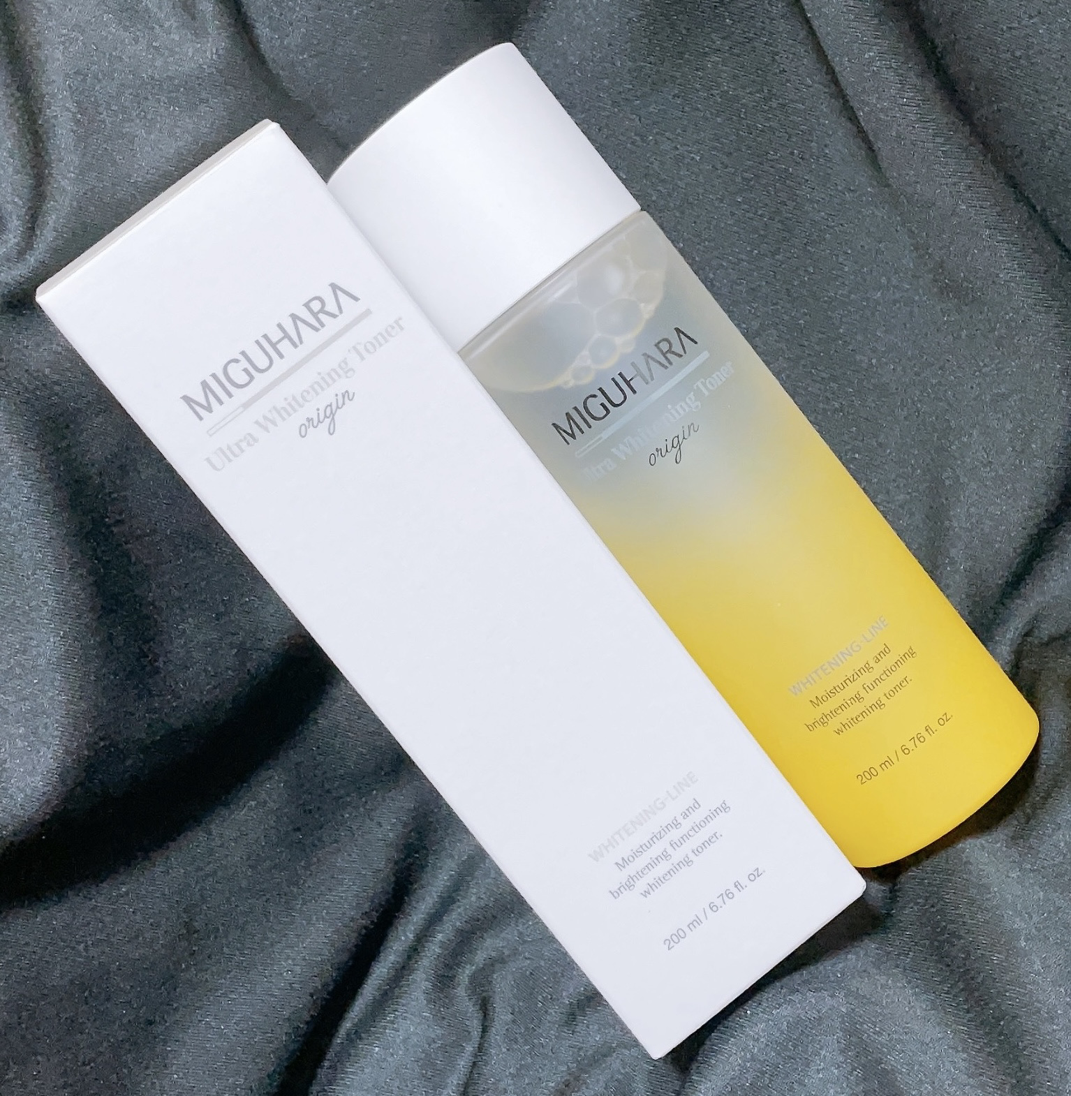 Ultra Whitening Toner origin/MIGUHARA/化粧水を使ったクチコミ（1枚目）