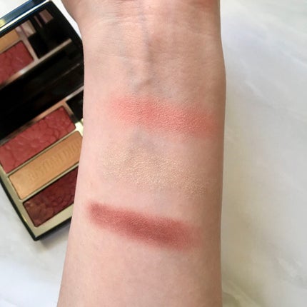 トリオ ブリック パレット<ピュア グロウ>/Dior/アイシャドウパレットを使ったクチコミ(2枚目)