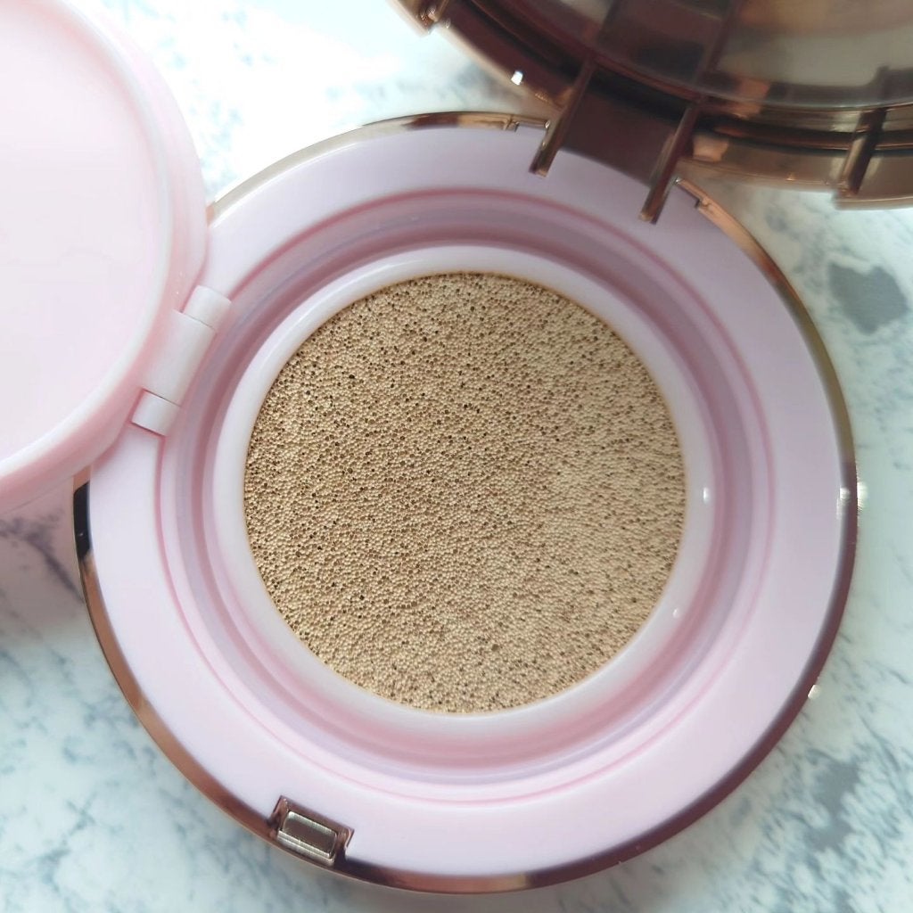 ピンクティーツリーカバーアップグロウクッション/APLIN/クッションファンデーションを使ったクチコミ(3枚目)