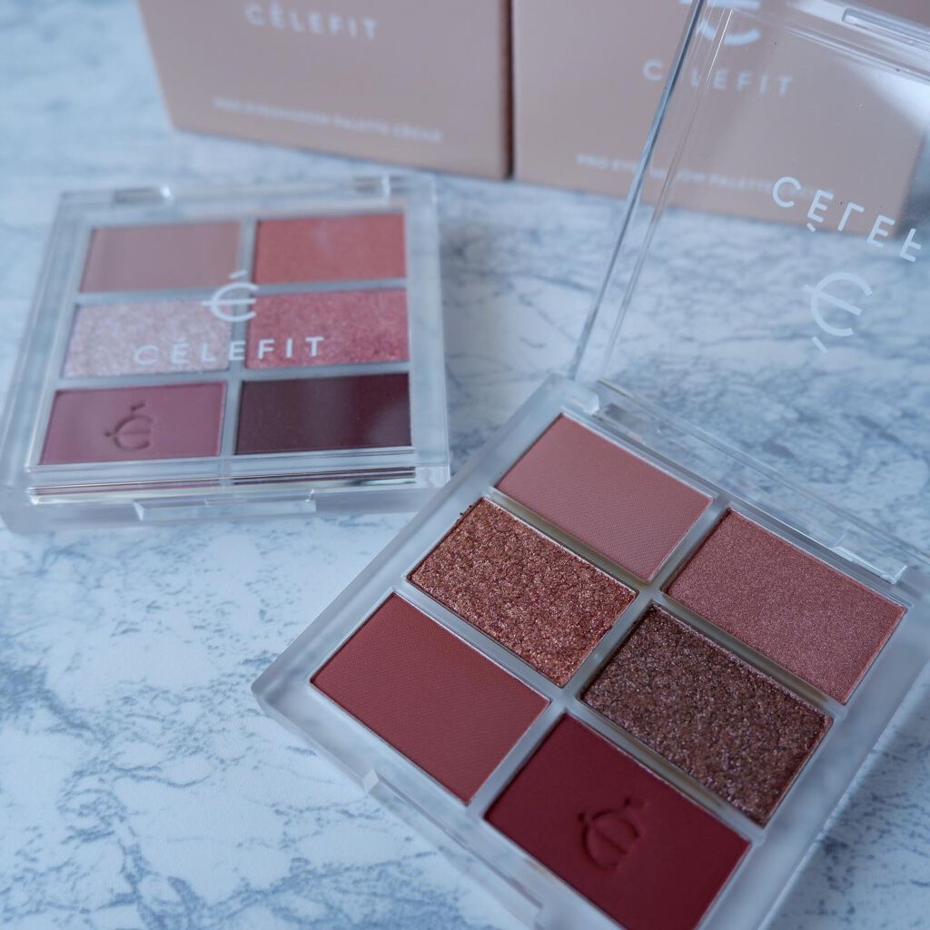 プロアイシャドウパレットセシル/CELEFIT/アイシャドウパレットを使ったクチコミ(10枚目)