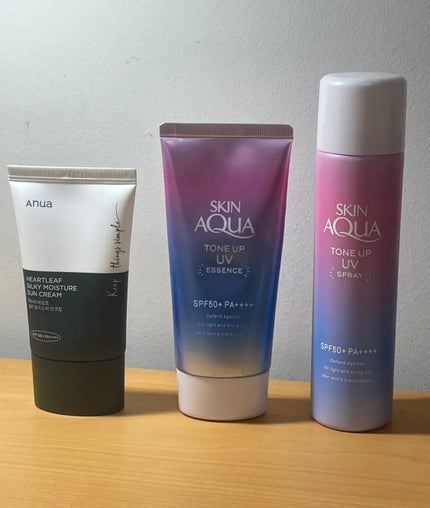 スキンアクア トーンアップUVスプレー/スキンアクア/日焼け止めミスト・スプレーを使ったクチコミ(1枚目)